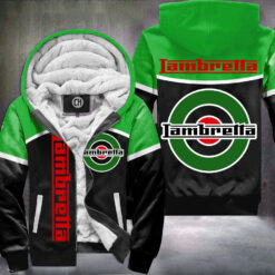Lambretta Green Fleece Jacket 1 HD21
