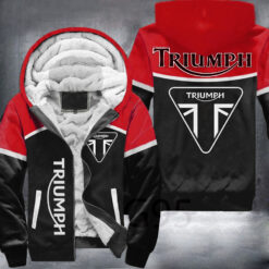 Triumph Fleece Jacket Red D22