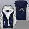 Peugeot White Fleece Jacket HD21
