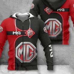 MG Car Best New Zip Hoodie 3D H23