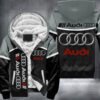 Audi Car Grey Fleece Jacket D22