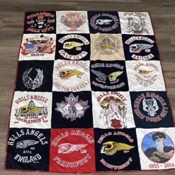 Hells Angels Quilt Blanket VH22
