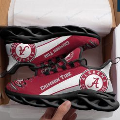 Alabama Crimson Tide Black Shoes Max Soul HD21