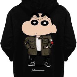 Shinchan Hoodie Zip Hoodie 3D D22