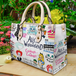 Alice in Wonderland Leather HandBag H23