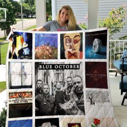Blue October Blanket Quilt H23