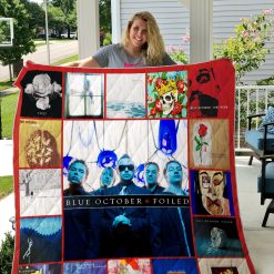 Blue October Blanket Quilt H23