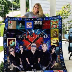 Blue October Blanket Quilt H23