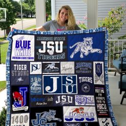 Jackson State Tigers Blanket Quilt 1 VH22