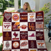 Virginia Tech Hokies Quilt Blanket Quilt VH22