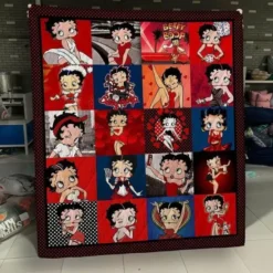 Betty Boop Blanket Quilt VH22