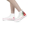 Charles Leclerc High Top White Shoes VH22