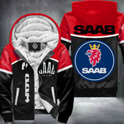 Saab Red Fleece Jacket D22