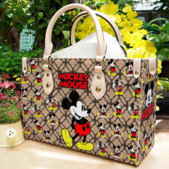 Mickey Mouse Leather HandBag a00 D22
