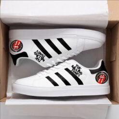 The Rolling Stones White Skate Shoes HD21