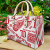 Detroit Red Wings Leather Hand Bag D22