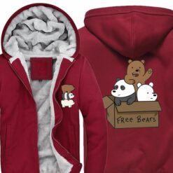 We Bare Bears 1 Fleece Jacket D22