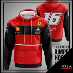 Charles Leclerc Hoodie Zip Hoodie VH22
