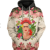 Frida kahlo Hoodie Zip Hoodie 2 VH22