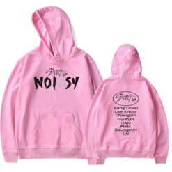 Stray kids Pink Hoodie Zip Hoodie VH22