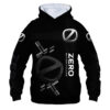 Zero Motorcycles 1g Hoodie Zip Hoodie 3D H23