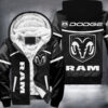 Dodge Ram Fleece Jacket 6 H23