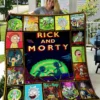 Rick and Morty 2 Quilt Blanket VH22