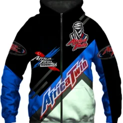 Africa twin Hoodie zip 2 D22