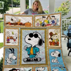 Snoopy Peanus Blanket Quilt D22