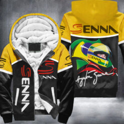 Ayrton Senna Fleece Jacket 5 HD21