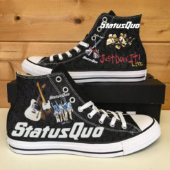 Status Quo High Top Shoes 1 D22