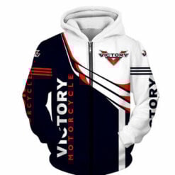 Victory Motorcycle Hoodie Zip Hoodie 2 HD21