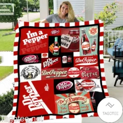 Dr. Pepper Quilt Blanket Quilt H23