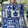 Toronto Maple Leafs Blanket Quilt D22