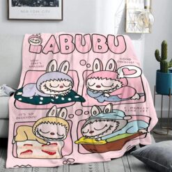Labubu Lover Blanket Quilt 1 VH22
