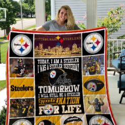 Pittsburgh Steelers Blanket Quilt 1 VH22