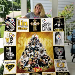 Pittsburgh Steelers Blanket Quilt 2 VH22