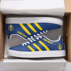 Leeds United Blue Skate Shoes VH22