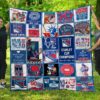 New York Rangers Quilt Blanket 2 D22