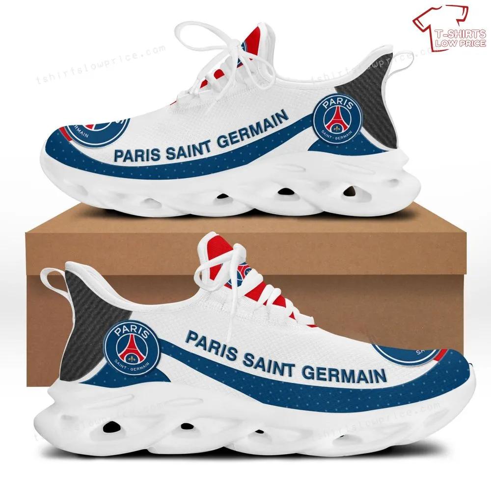 Paris Saint-Germain FC White Blue Max Soul Shoes Running Sneakers psg1