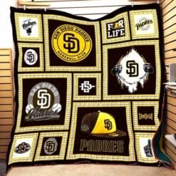 San Diego Padres 1 Blanket Quilt D22