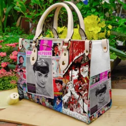 Audrey Hepburn Leather Hand Bag 1 VH22