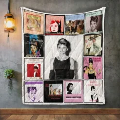 Audrey Hepburn Blanket Quilt 2 VH22
