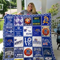 Memphis Tigers  State Cougars Blanket Quilt  HD21
