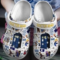 Doctor Who 1 Clogs Shoes VH22