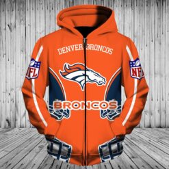 Denver Broncos 1g Hoodie Zip D22