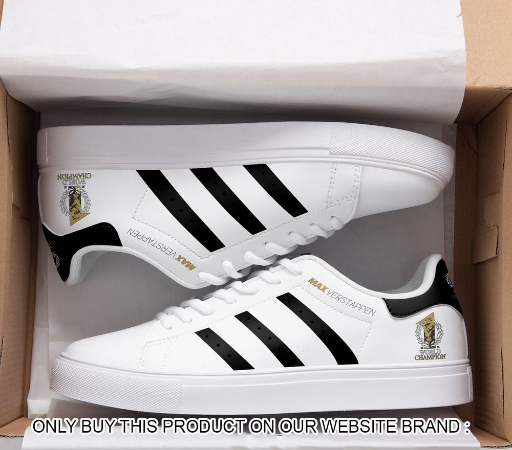 Max Verstappen F1 Stan Smith Low Top Shoes reda2