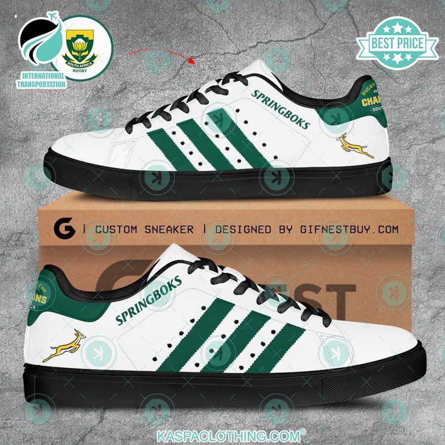 Springboks South African Rugby WC Champions Stan Smith Shoes - Nice Pic sba2