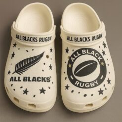 All Blacks Rugby Clogs Shoes 1 H23