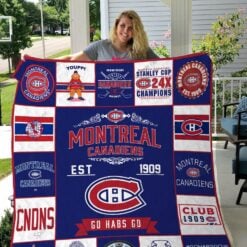 Montreal Canadiens Quilt Blanket 5 D22